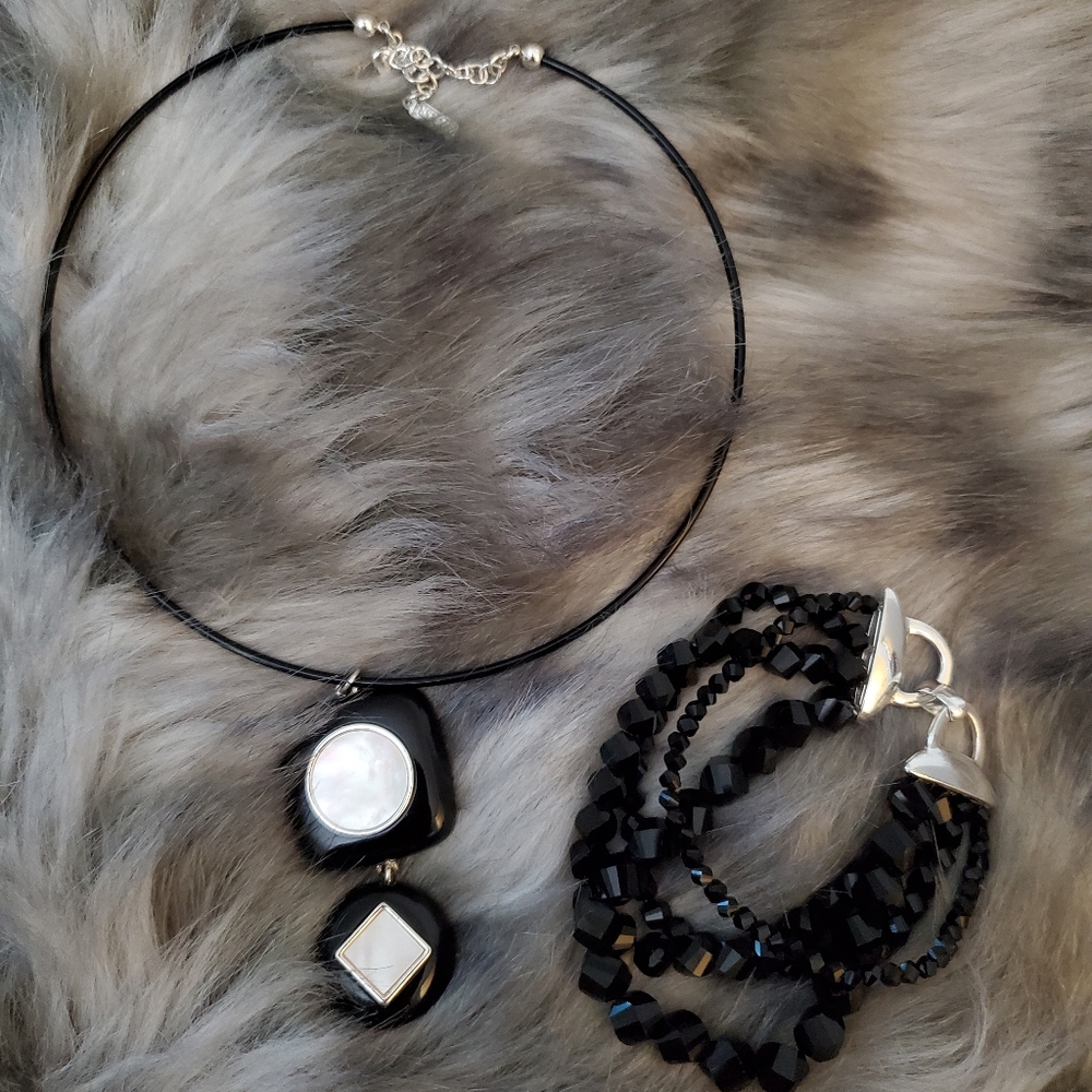 Black And Silver Duo